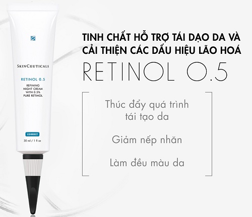 skinceuticals retinol 0.5 30 ml đẩy lùi lão hóa cho da tươi trẻ dài lâu
