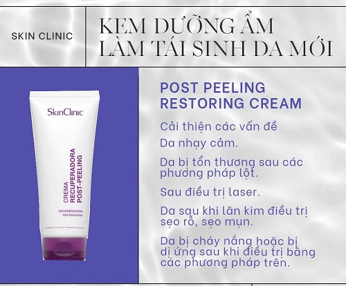 những đối tượng nên dùng kem dưỡng da skinclinic restoring cream  