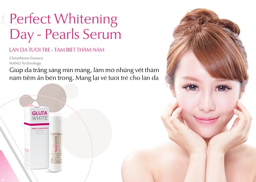 Gluta White Perfect Whitening Pearls Serum 50ml