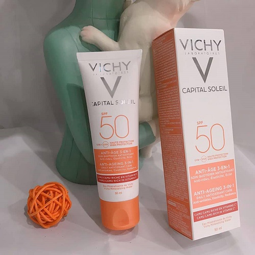  Vichy Ideal Soleil Anti Age SPF50 thích hợp dùng cho mọi loại da