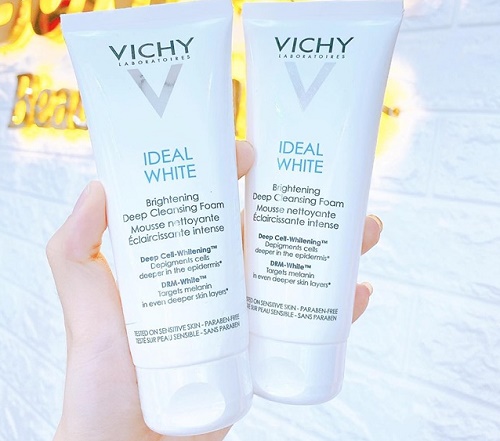  vichy ideal white brightening deep cleansing foam 100ml