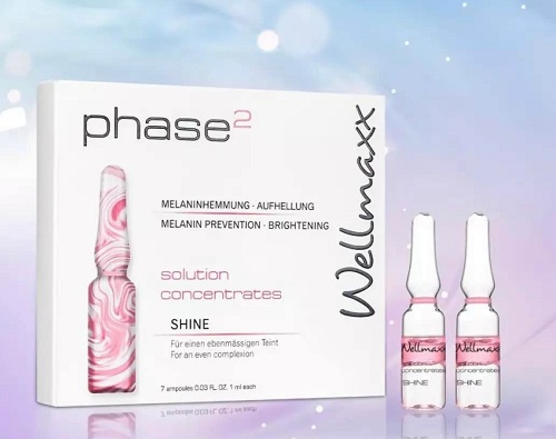  Wellmaxx Phase2 Solution Concentrate SHINE thích hợp dùng cho mọi loại da 