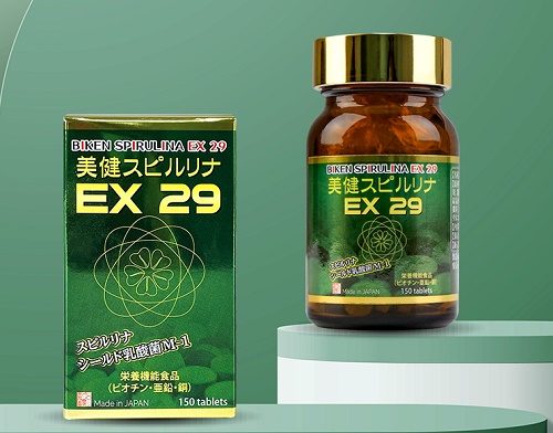 noah legend biken spirulina ex 29 được chứng nhận an toàn cho sức khỏe người dùng