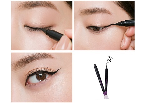 Cách trang điểm mắt với bút kẻ mắt nước IASO Hàn Quốc