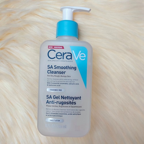 sữa rửa mặt cerave sa smoothing cleanser 236ml