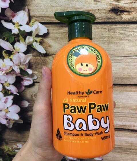 healthy care all natural paw paw baby dành riêng cho trẻ nhỏ