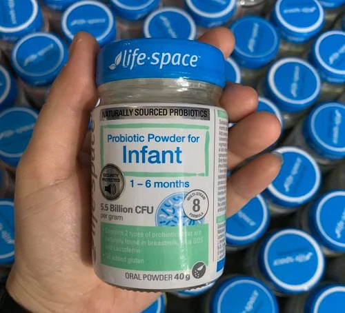 life space probiotic for infant men hỗ trợ các bé phát triển khỏe mạnh