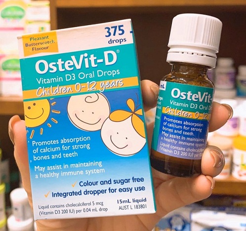 ostevit -d vitamin d3 oral drops của úc