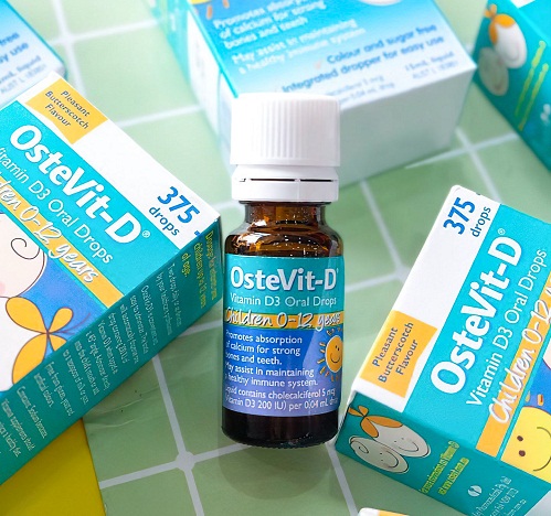ostevit -d vitamin d3 oral drops hộp 15ml