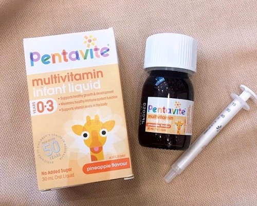 pentavite multivitamin infant liquid an toàn cho sức khỏe con yêu