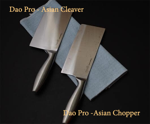 pro-asian-cleaver-chopper thiết kế nguyên khối, bắt mắt và tiện ích khi sử dụng