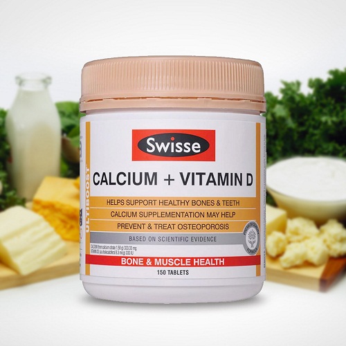 swisse calcium + vitamin d 150 viên