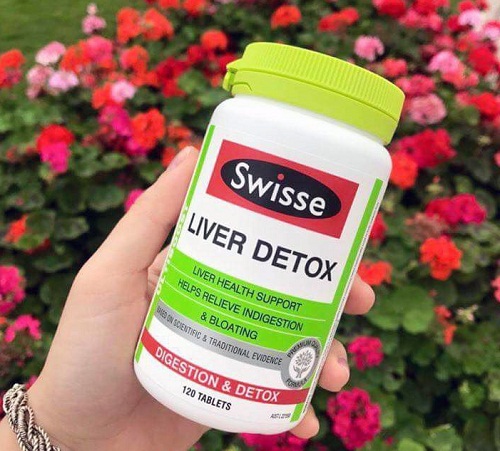 swisse liver detox giúp thải độc tăng cường chức năng gan
