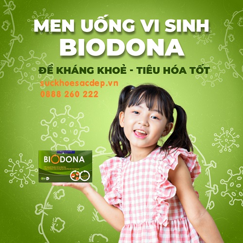 men vi sinh Biodona