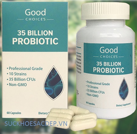 Men vi sinh Good Choices 35 Billion Probiotic