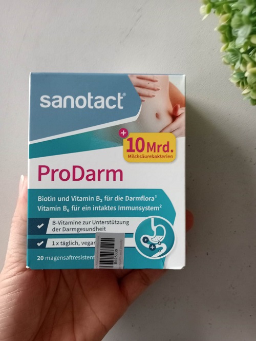  Men vi sinh Sanotact ProDarm của Đức