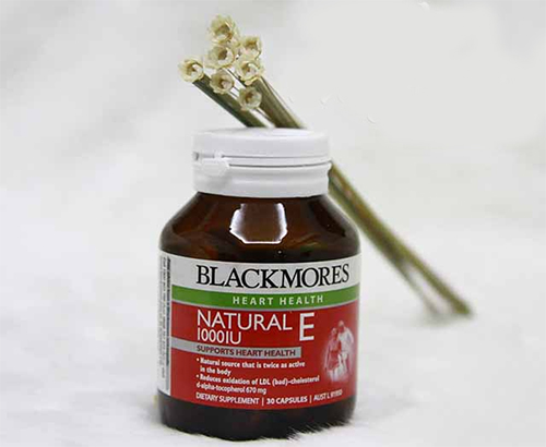 blackmore natural vitamin e 1000iu  chống lão hóa làm đẹp da