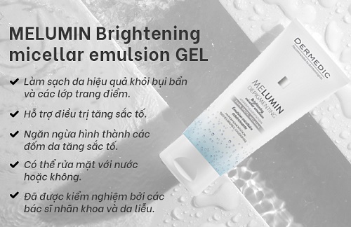 dermedic melumin brightening micellar emulsion gel