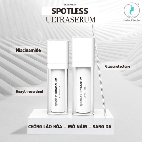 ekseption spotless ultraserum làm sáng da giảm thâm nám đốm nâu
