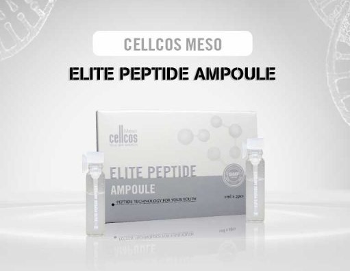 tinh chất dưỡng da mặt sau xâm lấn elite peptide ampoule 
