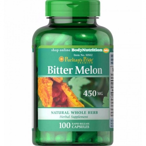 Bitter melon 450 mg puritan’s pride lọ 120 viên