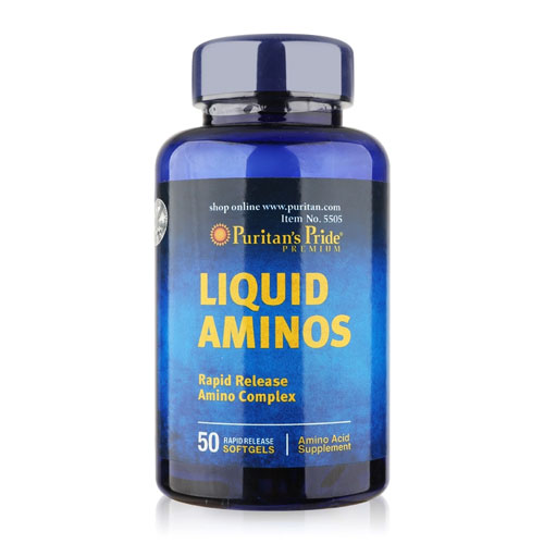 amino acid liquid puritan’s pride lọ 50 viên