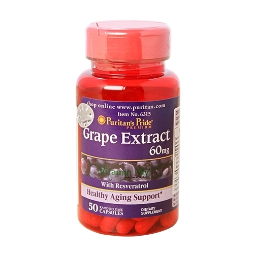 grape extract puritan’s pride 50 viên