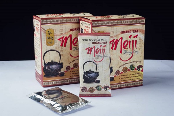 trà meiji health pro hộp 10 gói