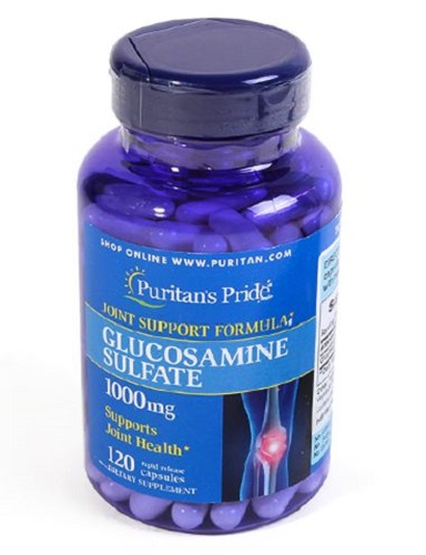 Người lớn uống 3 viên glucosamine sulfate 1000 mg capsules một ngày giảm đau khớp