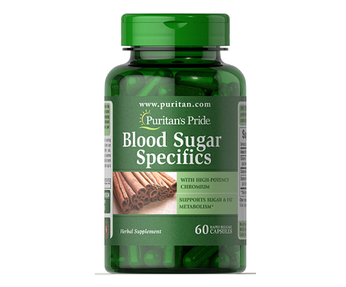 blood sugar specifics puritan’s pride  