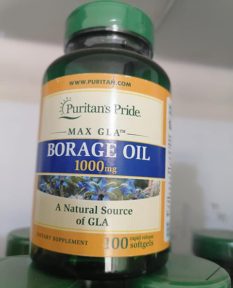   borage oil 1000mg giúp tăng cường nội tiết tố nữ