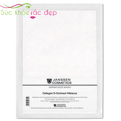Mặt Nạ Collagen D – Contract Hibiscus Janssen