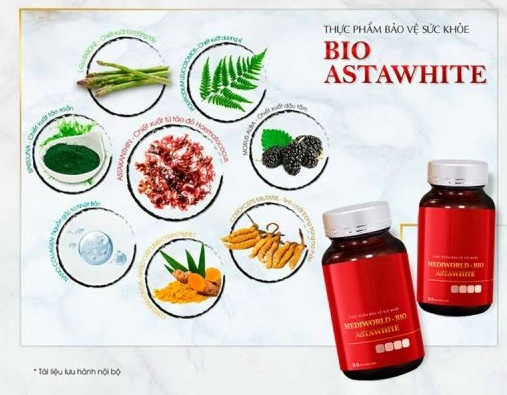 viên uống mediworld – bio astawhite chứa các thành phần an toàn cho làn da