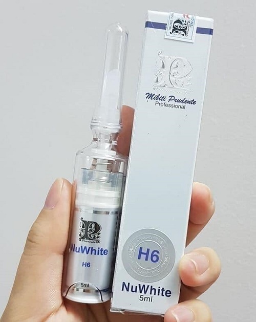 Mibiti Prudente Nuwhite H6 được chứng nhận an toàn khi sử dụng trên da