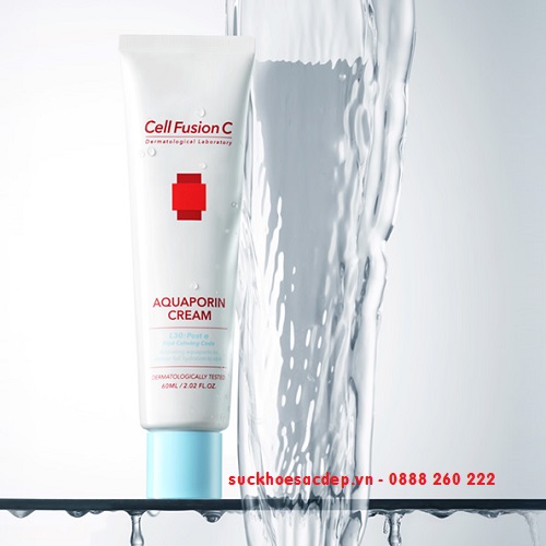 Kem dưỡng cấp ẩm & dịu da khẩn cấp Cell Fusion C Aquaporin Cream 