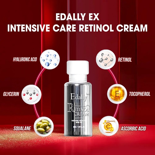 Thành phần chính của kem dưỡng Edally Ex Retinol 1%