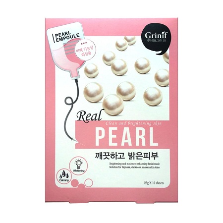 mặt nạ pearl empoule mask grinif gói 1 miếng 30 gram