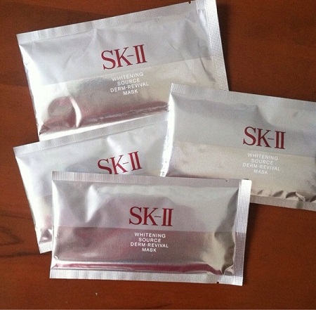 mặt nạ trắng da skii whitening source derm revival mask