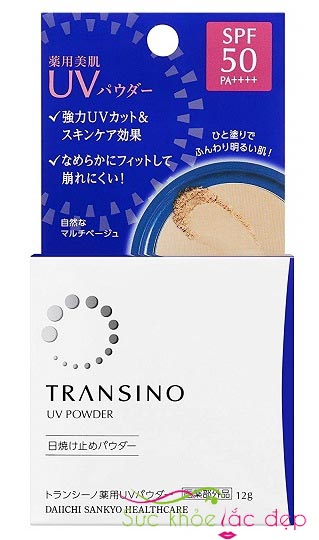 Phấn Nền Transino UV Powder SPF50 PA++++