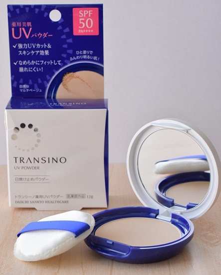 Phấn Nền Transino UV Powder SPF50 PA++++  Hộp 12g Nhật Bản Mới Nhất
