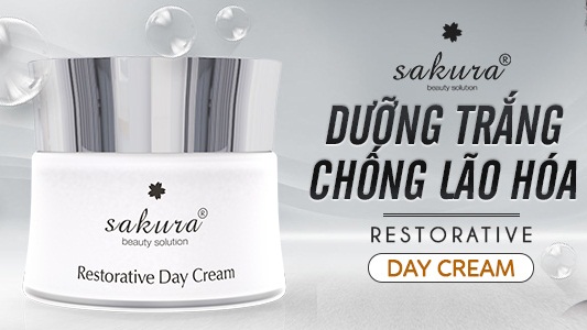 sakura restorative day cream an toàn cho mọi loại da