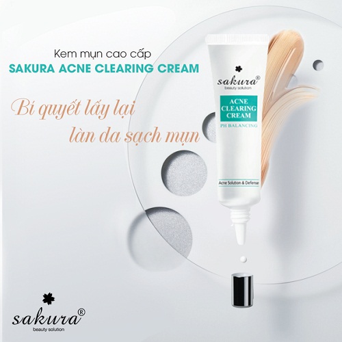 sakura acne clearing cream 