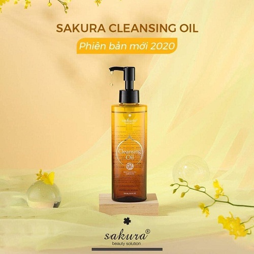 dầu tẩy trang sakura cleansing oil