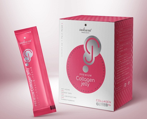 thạch sakura premium collagen jelly 