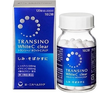 Viên Uống Transino White C Clear Dưỡng Trắng Da Mới Nhất Nhật Bản