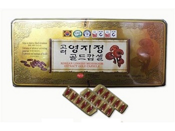 Viên uống linh chi Hàn Quốc KGS hộp thiếc cao cấp tiện dụng