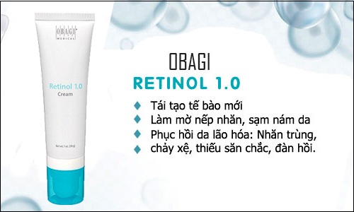 obagi retinol 1.0 28g giúp ngừa mụn trẻ hóa làn da