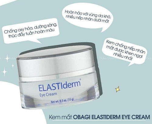 những công dụng hữu ích của obagi elastiderm eye cream