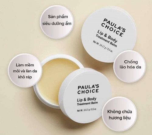 công dụng của Paula’s Choice Lip Body Treatment Balm 15 