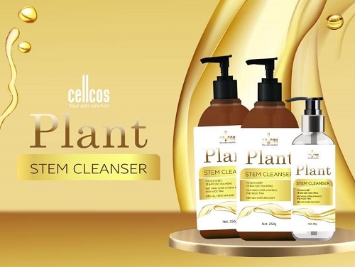 sữa rửa mặt plant stem cleanser được khuyên dùng cho mọi loại da